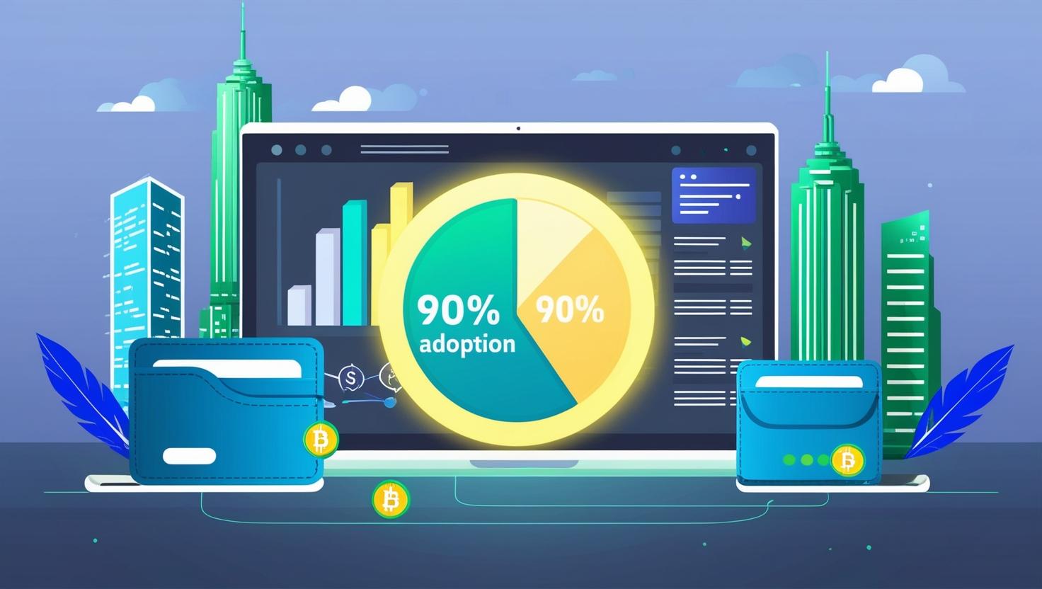 90% of stablecoin adoption